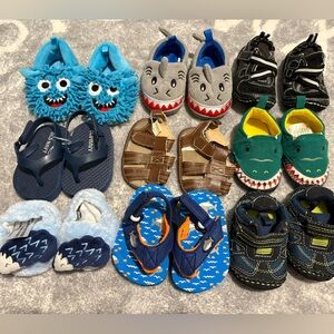 Infant Boys Shoes & Slipper Lot
